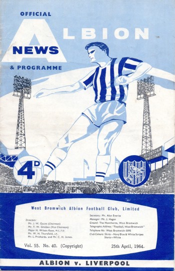 Match programme